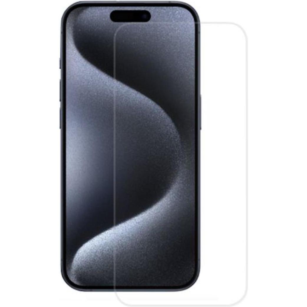 MW Glass For Iphone 15 (1 Stück, Apple iPhone 15), Smartphone Schutzfolie, Transparent