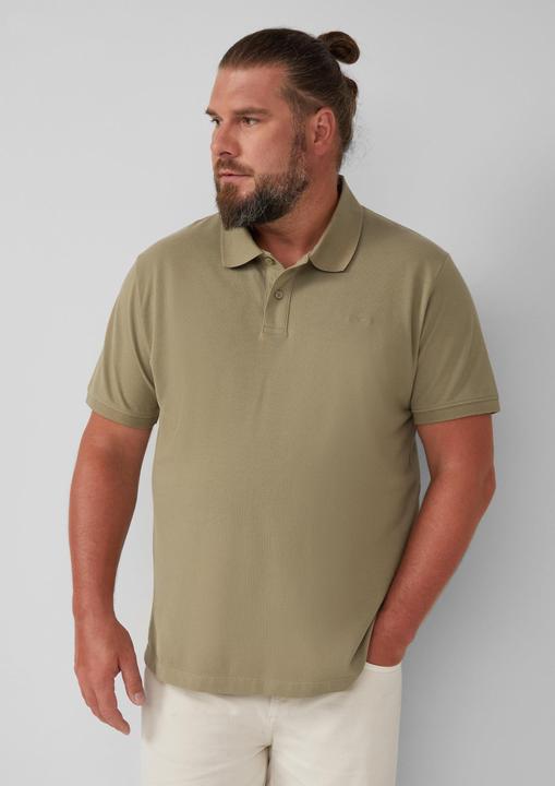 Produktbild S.Oliver Polo-Shirt Poloshirt aus Baumwollpiqué (6XL)