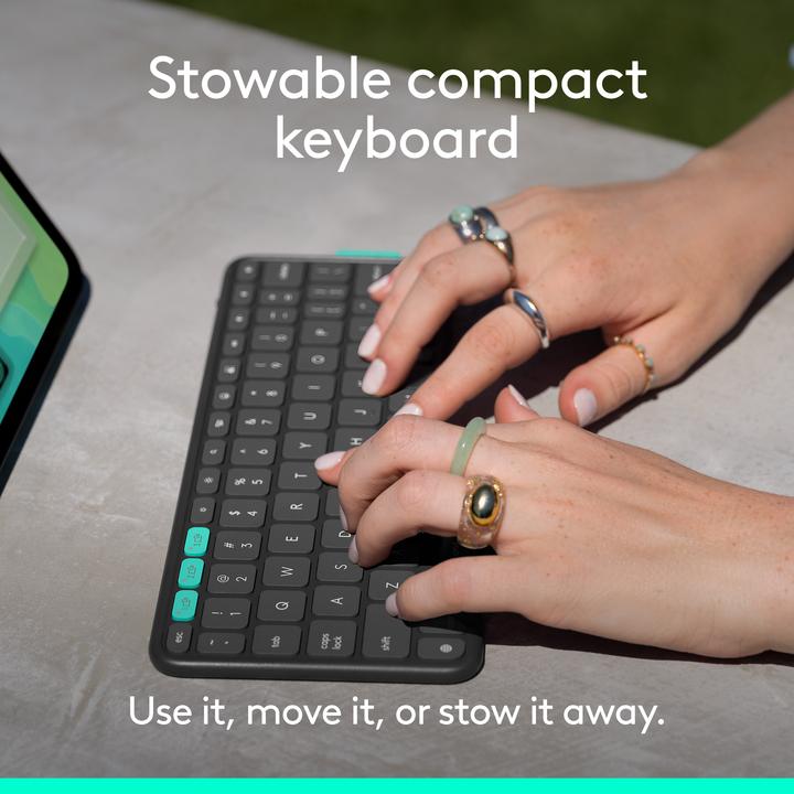 Actual product image Logitech Flip Folio (CH, iPad Air 11 2024 (M2), iPad Air 11 2025, iPad Pro 11 2024 (M4), iPad Air 2022 (5th Gen))