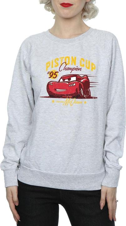 Actual product image Disney Womens/Ladies Cars Piston Cup Champion Sweatshirt (XL)