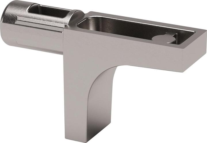 Italiana Ferramenta Plug-in shelf support K-LINE 1 spigot 5 mm, nickel-plated zamak