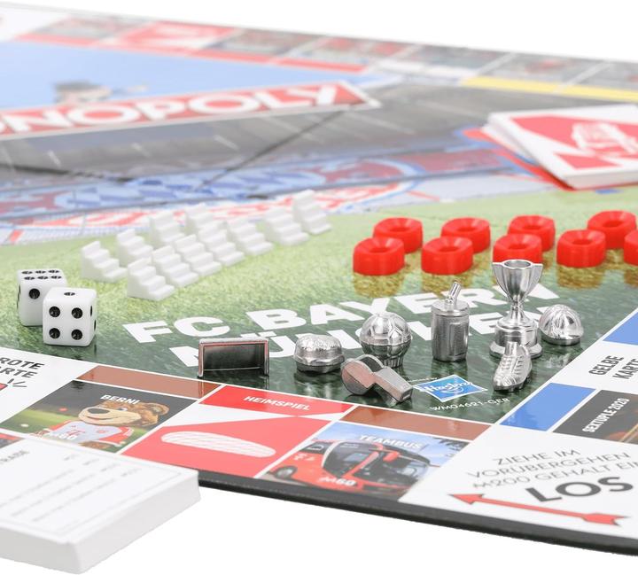 Produktbild FC Bayern München Monopoly - (Deutsch, 2 - 8 Spieler)