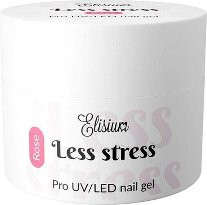 Elisium Gel costruttore Less Stress żel budujący Rose 40ml (Gel per capelli, 40 ml)