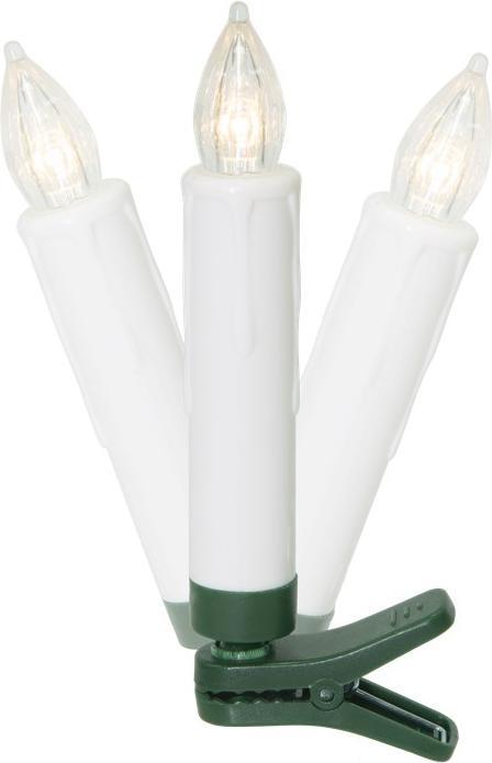 Actual product image Goobay 10 kabellose LED-Weihnachtsbaumkerzen (10x)