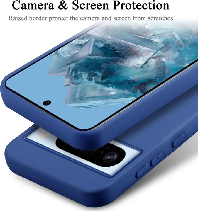 Actual product image Cadorabo Case for Google PIXEL 8 Pro TPU in liquid protection silicone design (Google Pixel 8 Pro)