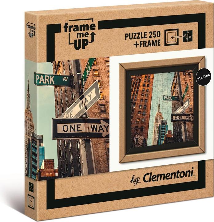 Actual product image Clementoni Frame puzzle 250 pcs, one way (250 pieces)