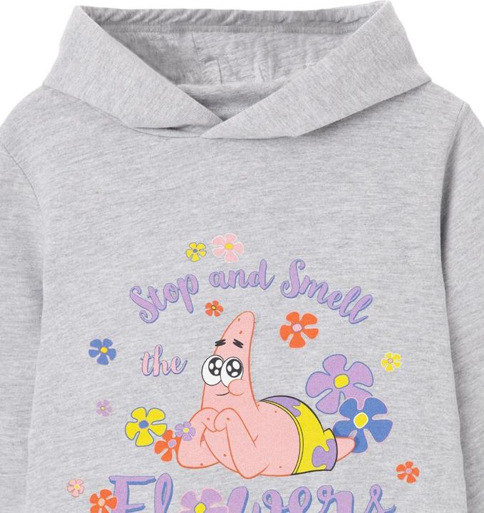 Produktbild Spongebob Squarepants Stop And Smell The Flowers Kapuzenpullover Mädchen (104)