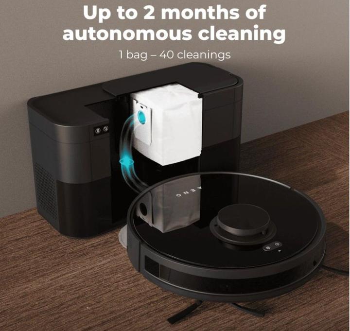Actual product image Aeno Vacuum cleaner Robot Vacuum Cleaner RC5S Black (Vacuum mopping robot)