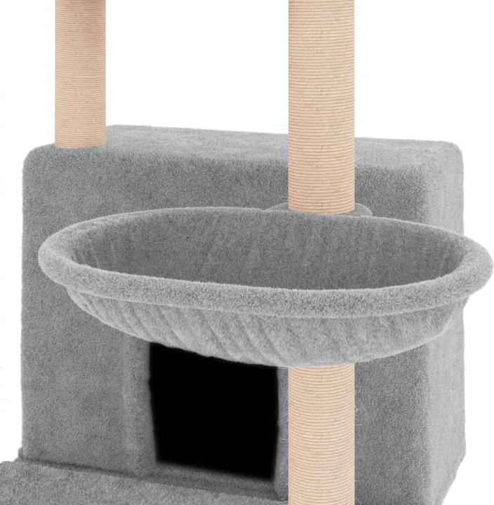 Actual product image vidaXL Kratzbaum (132 cm, Light grey)