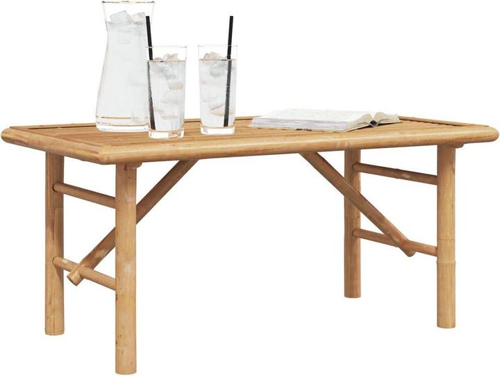 Produktbild VidaXL Couchtisch 90x50x43 cm Bambus (90 x 50 x 43 cm)
