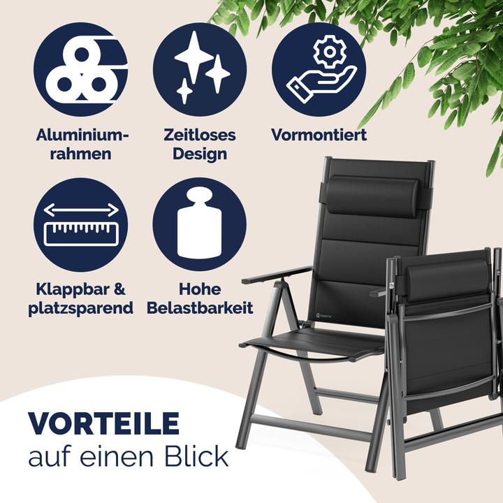 Produktbild Casaria Gartenstühle