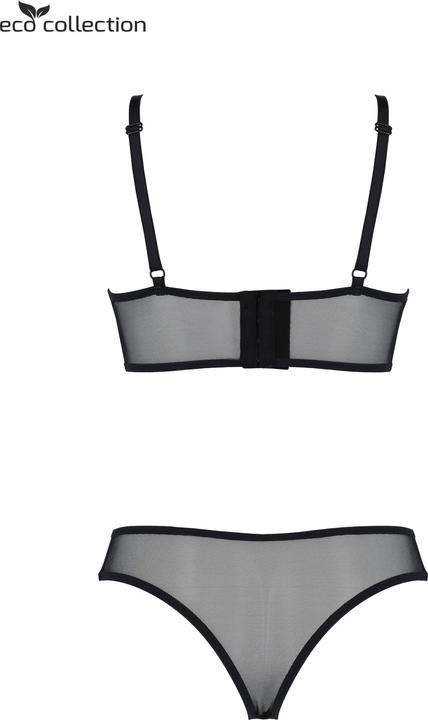 Actual product image ECO Collection Primula 2-piece bralette set black (M, S)