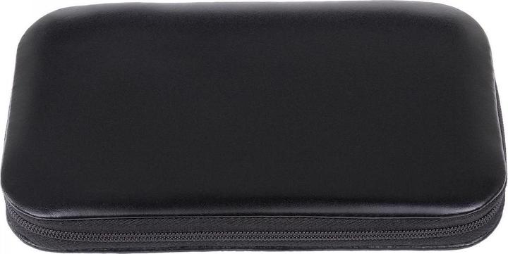 Actual product image Sacher TR100R.0104 - 6-piece manicure case Manicure set black leather