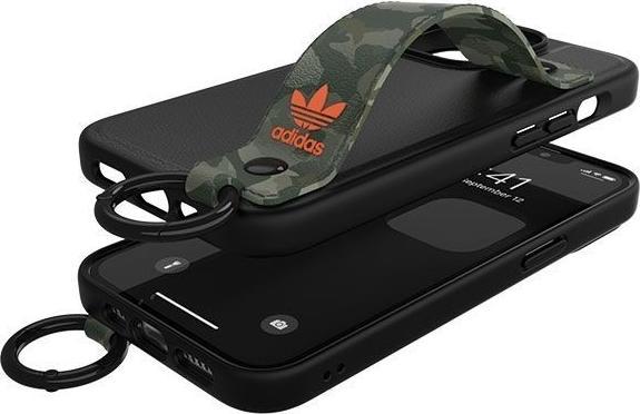 Immagine prodotto Adidas OR Custodia con cinturino a mano per iPhone 13 Pro /13 6.1" czarno-zielony/nero-verde 47111