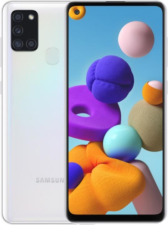 Actual product image Samsung Galaxy A21s (32 GB, White, 6.50", Dual SIM, 48 Mpx, 4G)