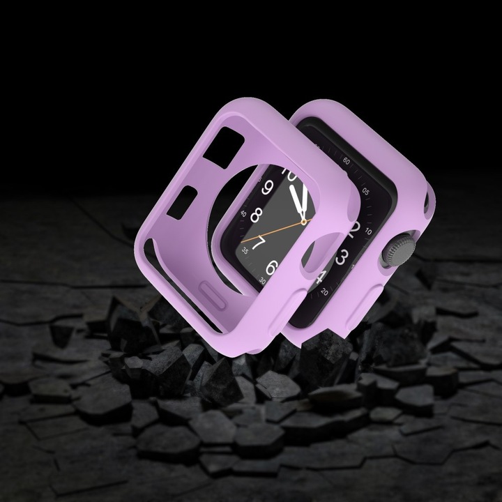 Immagine prodotto Cover-Discount Apple Watch 42mm - Custodia protettiva in gomma viola