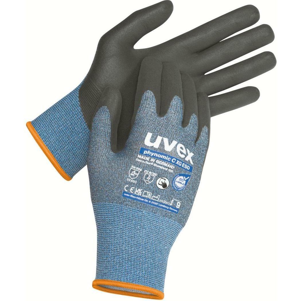 Uvex Safety, Schutzhandschuhe, Schutzhandschuh uvex phynomic C XG ESD 60048 Grösse 11 (11)