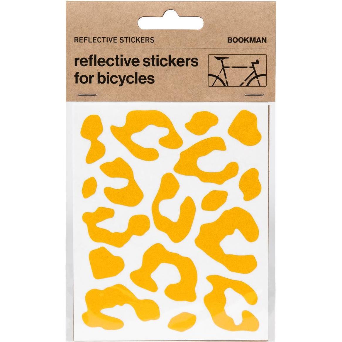 Bookman, Sticker, Reflective Leopard Print Stickers