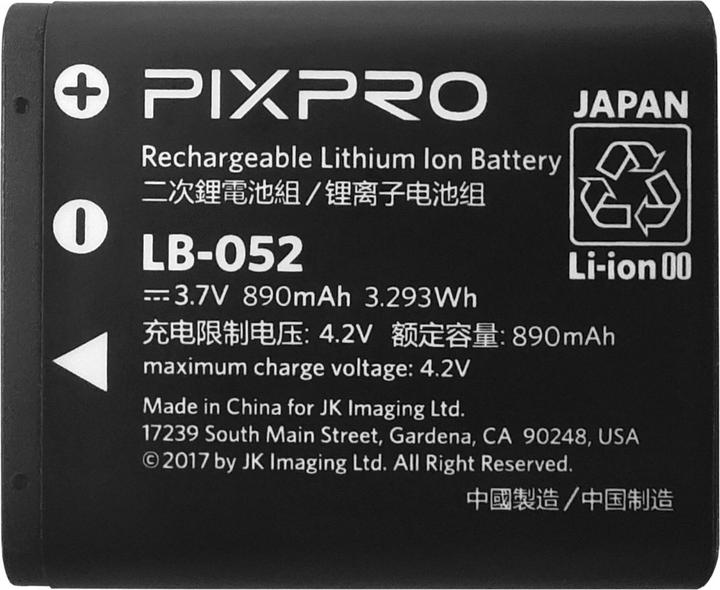 Actual product image Kodak Pixpro LB-052 (Camera battery)