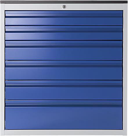 Actual product image RAU Tool cabinet, depth 650 mm (58 cm, 82 cm)