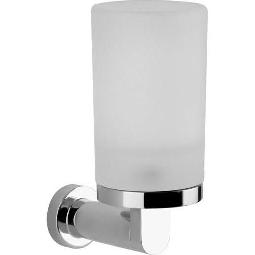 Gessi, Badarmatur, Emporio Glashalter für Wandmontage, Glas satiniert, 38809