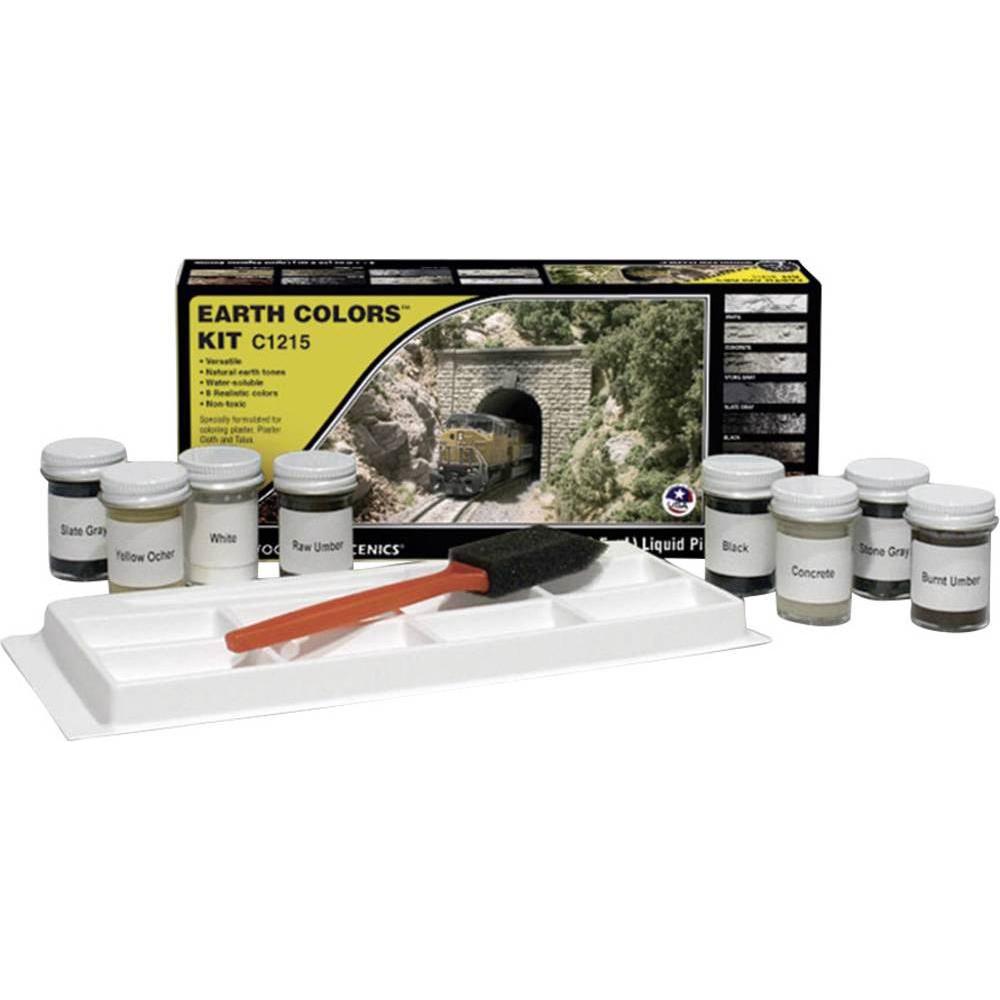 Woodland Scenics Mischset Erdfarben