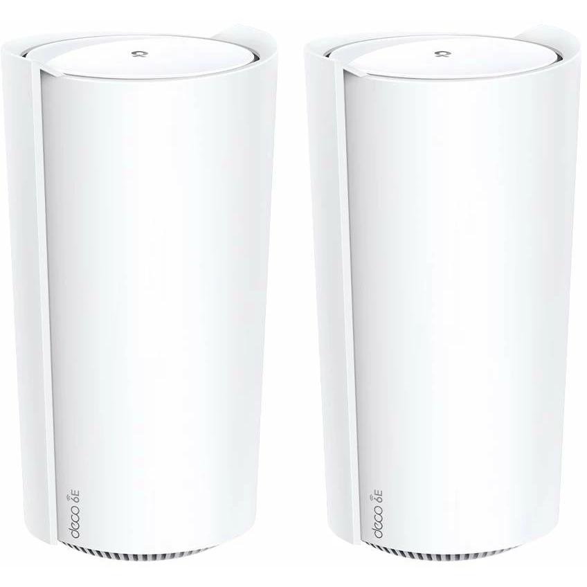 TP-Link Deco XE200 Set di 2, Router, Bianco