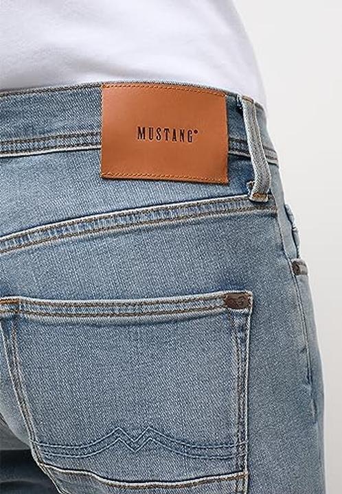 Image du produit Mustang Mid Rise Vegas Jeans Slim Fit Light Blue Used (W31/L32)