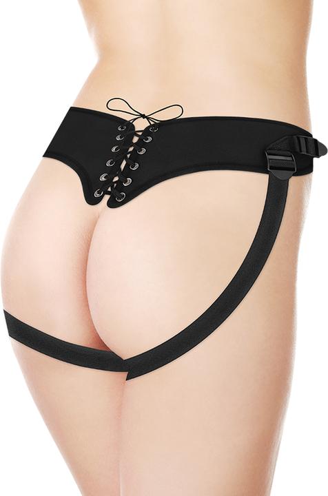 Actual product image Rock Army Strap-On "Four Strap Harness" with corset fastening