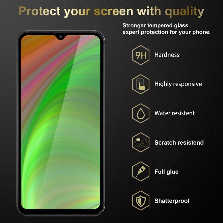 Image du produit Cadorabo Verre de protection d'écran plein écran (3 pièce(s), Xiaomi Redmi 9A)