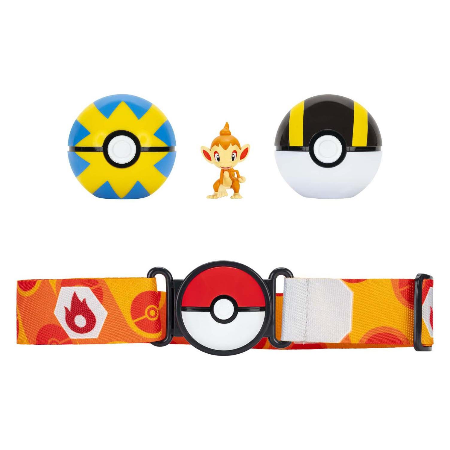 Jazwares Pokémon - Clip N Go Belt Set Chimchar (PKW4168)