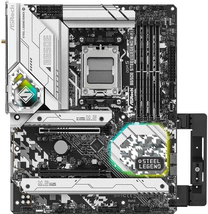 Image du produit AsRock B650E Steel Legend WiFi (AM5, AMD B650, ATX)