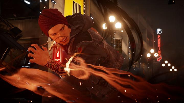 Actual product image Sony Infamous: Second Son (Import) (PS4)