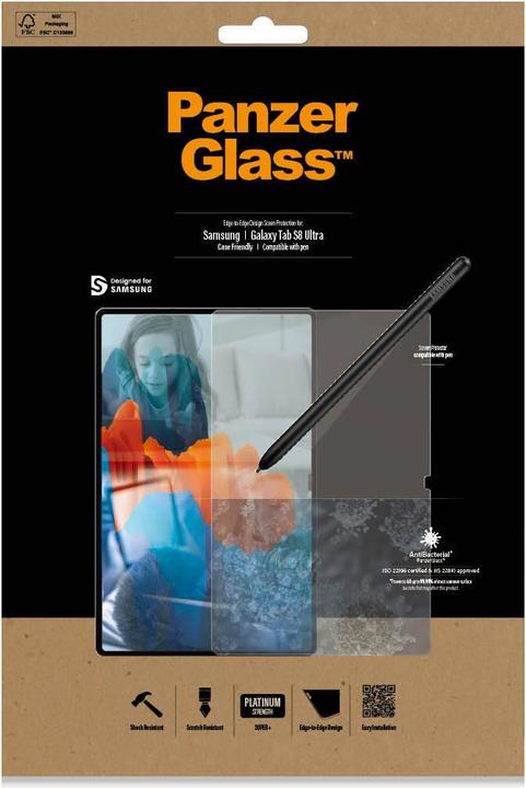 Produktbild PanzerGlass Case Friendly AB (1 Stk., Samsung Galaxy Tab S8 Ultra, Samsung Galaxy Tab S9 Ultra)