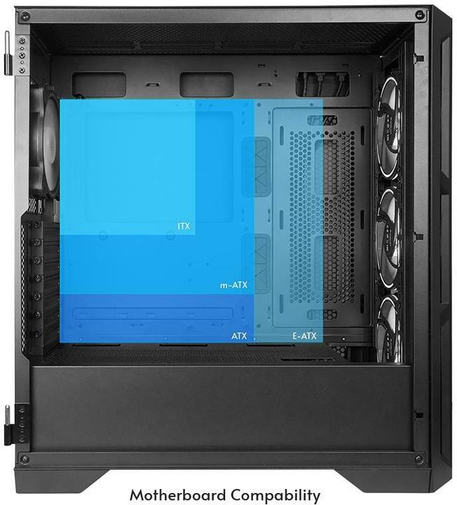 Actual product image Chieftec Apex (ATX, mATX, Mini-ITX)