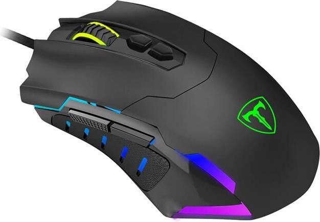 Actual product image T-Dagger Gaming mouse Beifadier black RGB lighting (Cable)