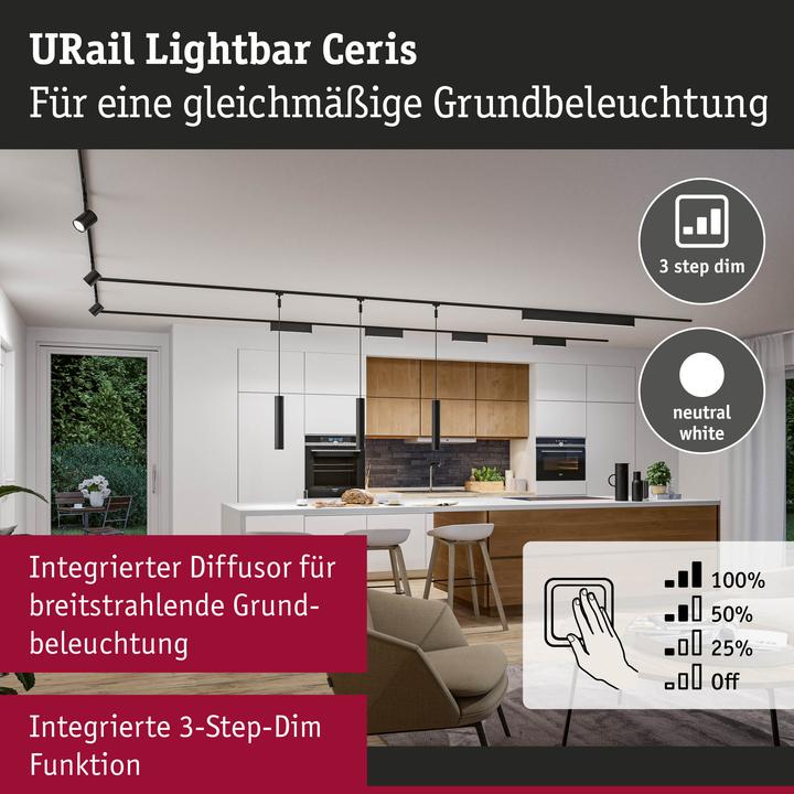 Actual product image Paulmann URail Lightbar Ceris (1400 lm)