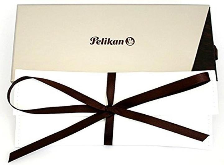 Produktbild Pelikan Füllhalter M205 Blau-Marm. M Etui (Blau-Marmoriert, Schwarz, Silber, 1x)