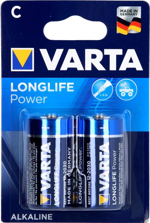 Produktbild Varta Batterie Baby LR 14 C 4914 HIGH, 2 St (2 Stk., C)
