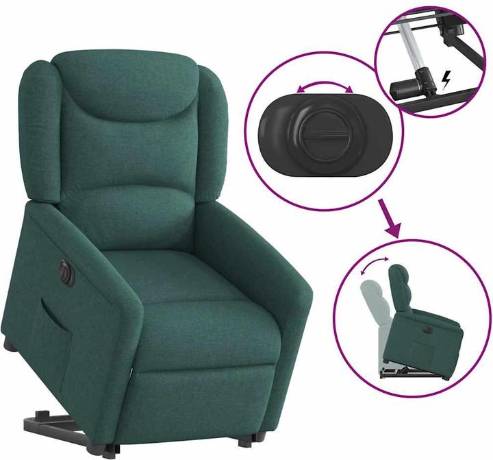 Image du produit vidaXL Relaxsessel mit Aufstehhilfe