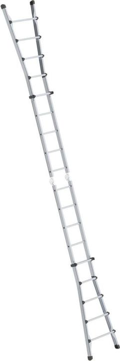 Produktbild Munk Teleskopleiter 4-teilig ohne Traverse 4x5 Sprossen (Teleskopleiter, 530 cm)