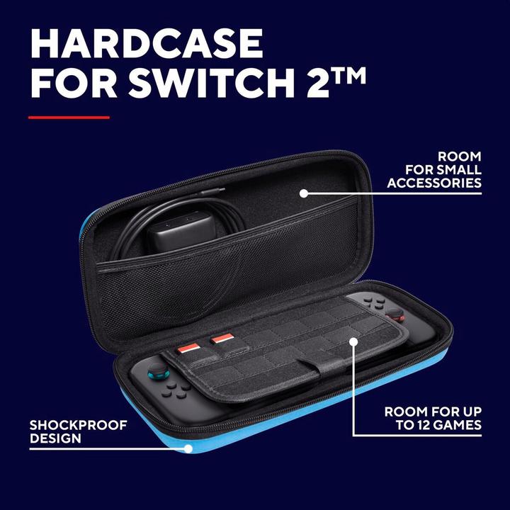 Produktbild Trust GXT1251B HARDCASE SWITCH 2 BLUE (Switch 2)