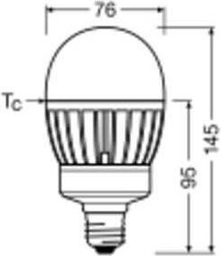 Produktbild Ledvance HQL LED P 2700LM 21.5W 827 E27 (E27, 21.50 W, 2700 lm, 1 x, E)