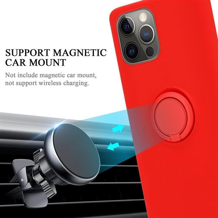 Image du produit Cadorabo TPU Liquid Ring Silicone Case Cover (Apple iPhone 13 Pro Max)