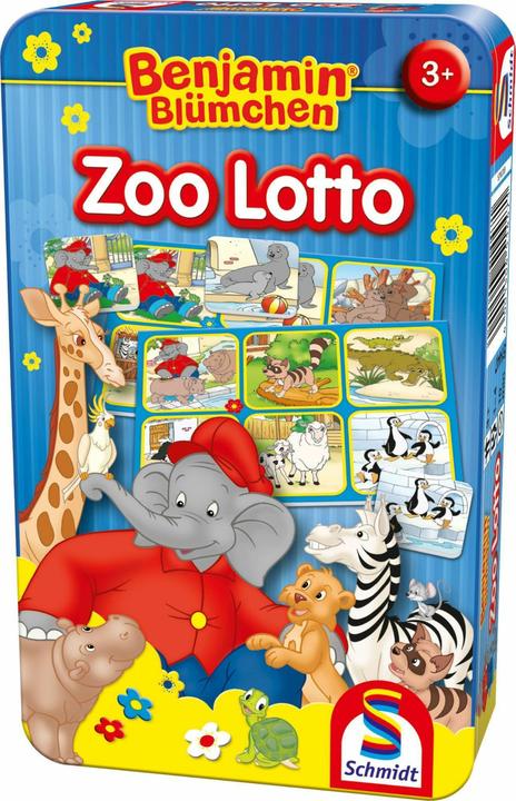 Image du produit Schmidt Spiele Benjamin Blümchen Zoo Lotto Metalldose (Allemand)