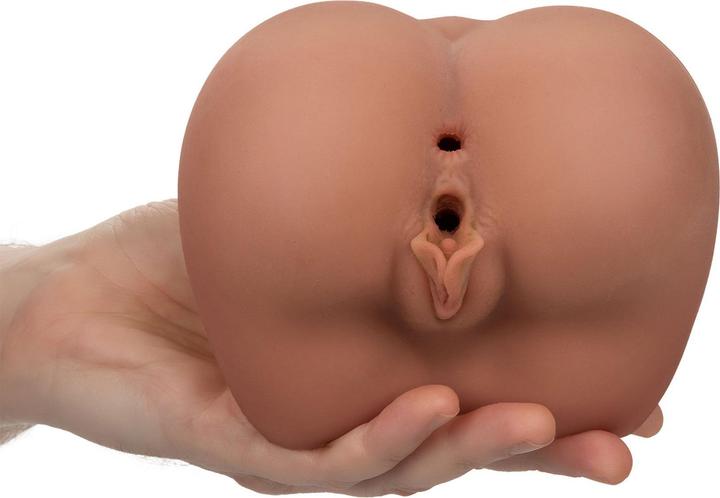 Actual product image CalExotics The Roller Babe Double Realistic Masturbator, Flesh
