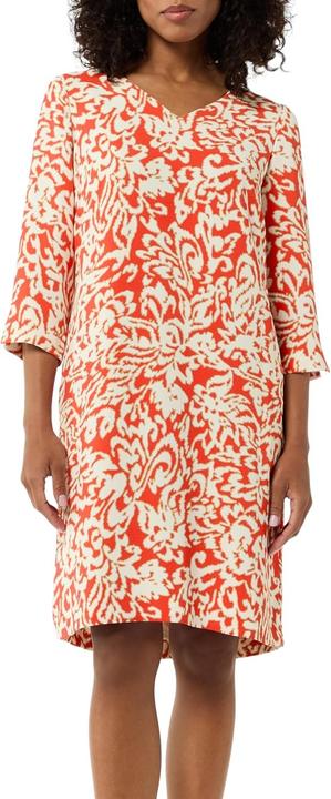 Image du produit Comma Kleid Gemustertes Kleid aus Crêpe (40)