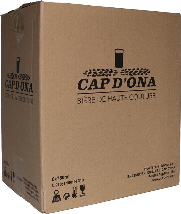 Image du produit Brasserie Cap d’Ona Wood Aged Grand Cru brune (6 x 75 cl)