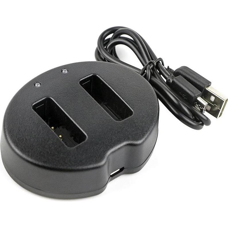CoreParts Charger for Canon Camera (Akku), Kamera Stromversorgung, Schwarz