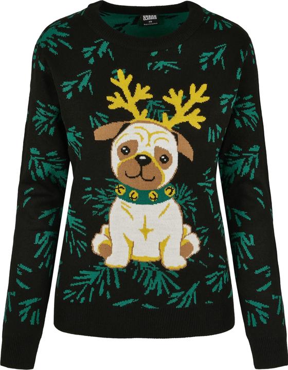 Produktbild Urban Classics Ladies Pug Christmas Sweater (XL)